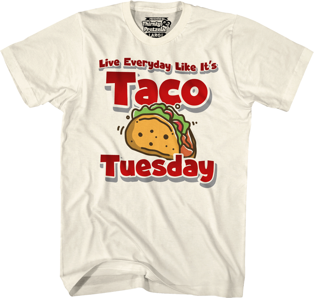 Live Everyday Like It's Taco Tuesday T-Shirt Hoodie, Sweatshirt | CiraTrend.com (Image 3)