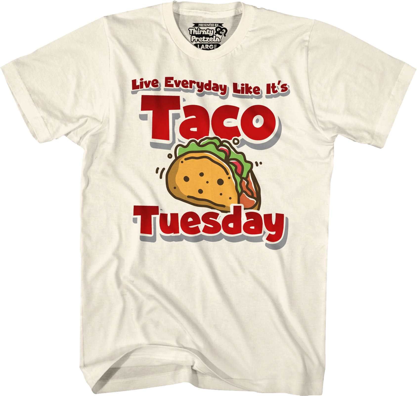 Live Everyday Like It's Taco Tuesday T-Shirt Hoodie, Sweatshirt | CiraTrend.com (Image 3)