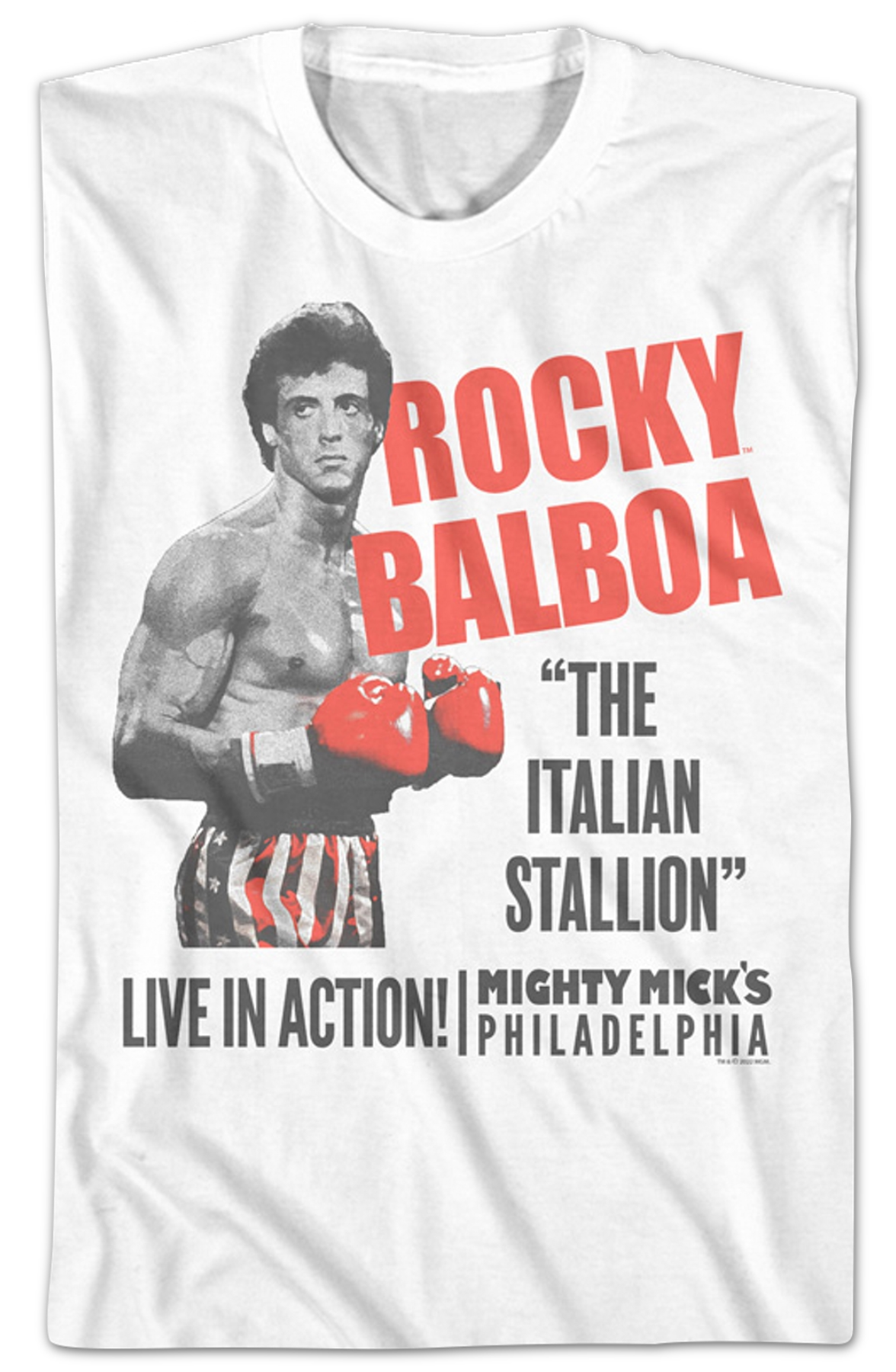 Live In Action Rocky T-Shirt Hoodie, Sweatshirt | CiraTrend.com (Image 2)