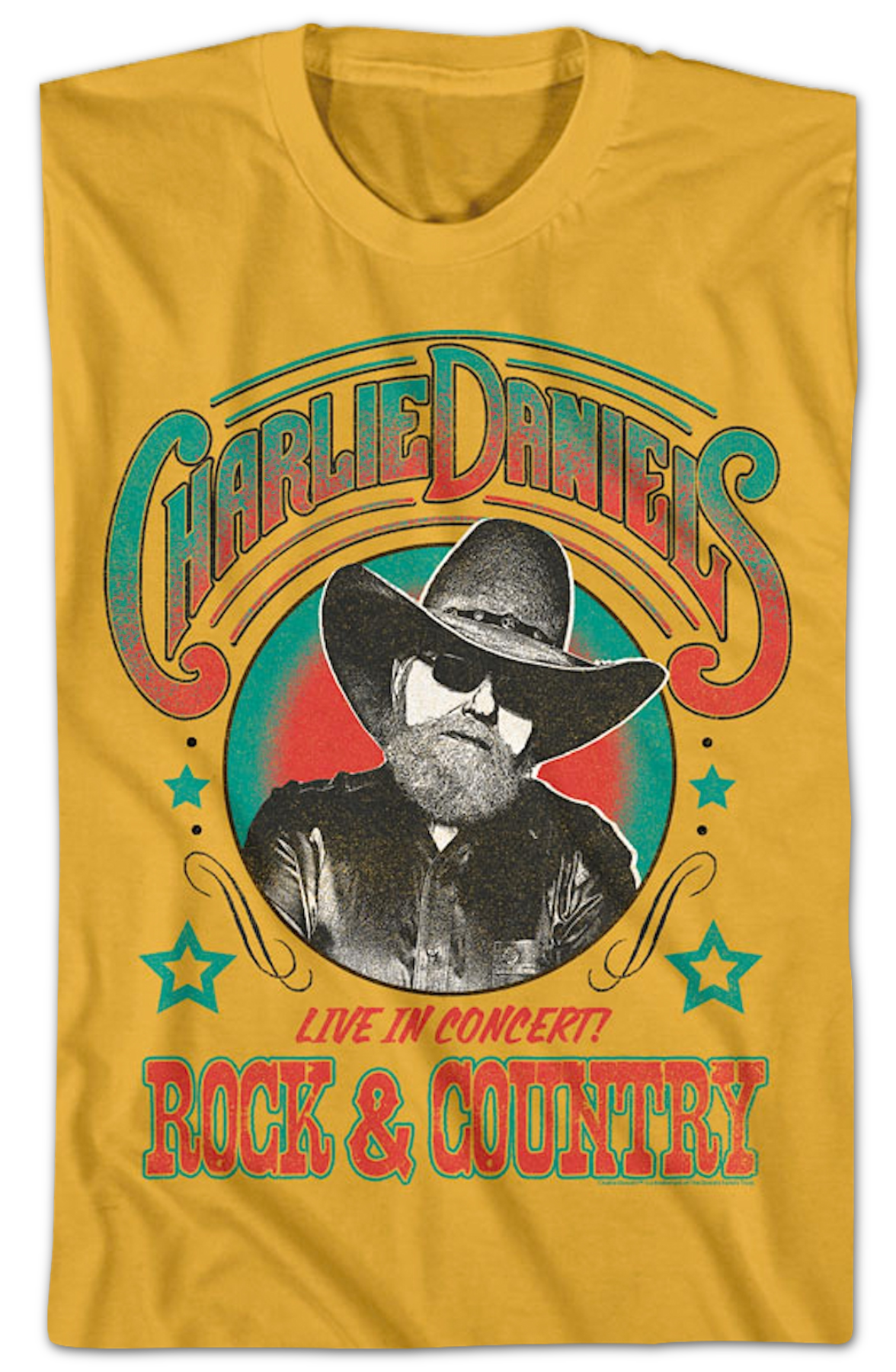 Live In Concert Charlie Daniels T-Shirt