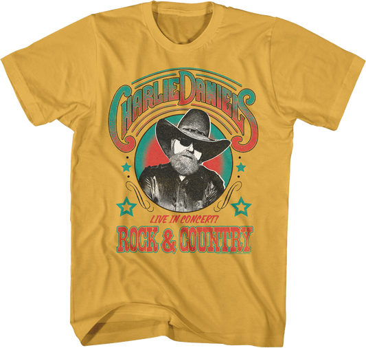 Live In Concert Charlie Daniels T-Shirt