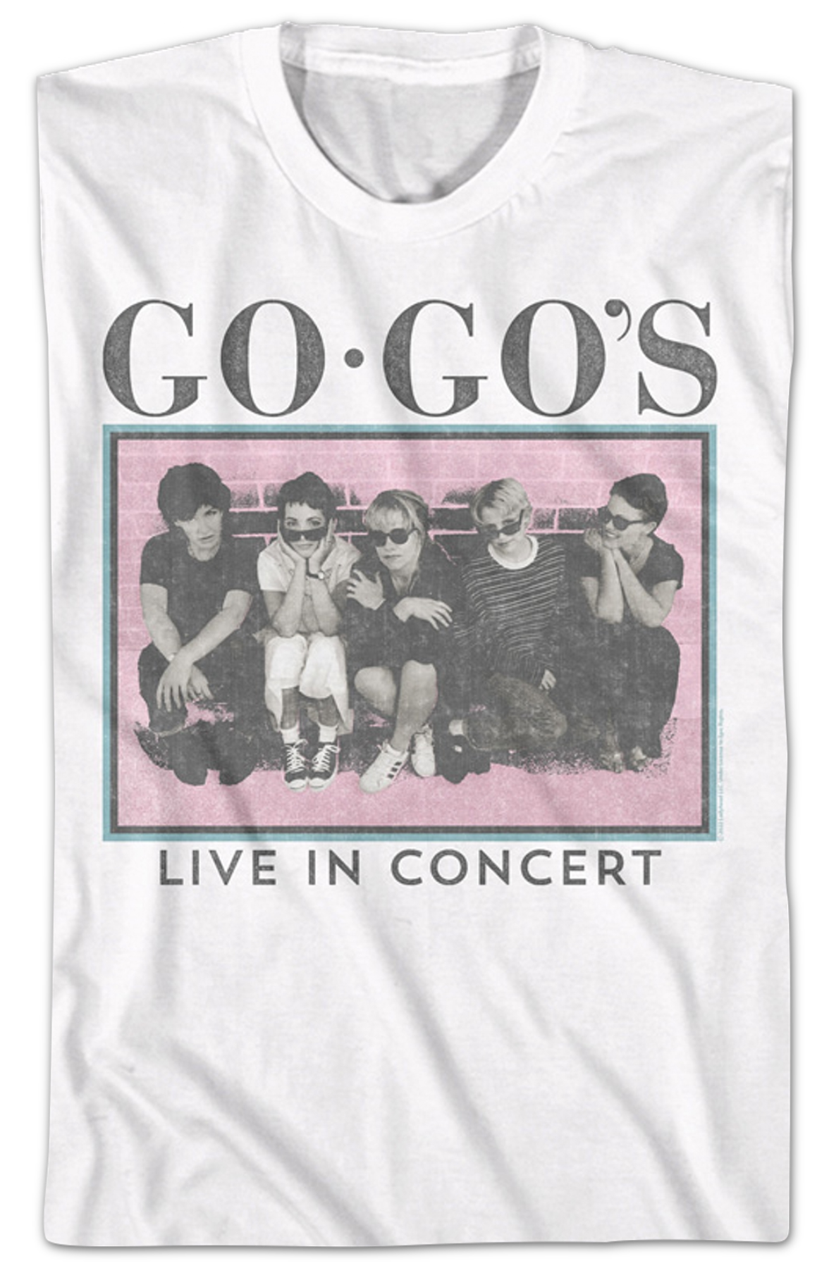 Live In Concert Go-Go's T-Shirt Hoodie, Sweatshirt | CiraTrend.com (Image 2)