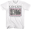 Live In Concert Go-Go's T-Shirt Hoodie, Sweatshirt | CiraTrend.com (Image 1)