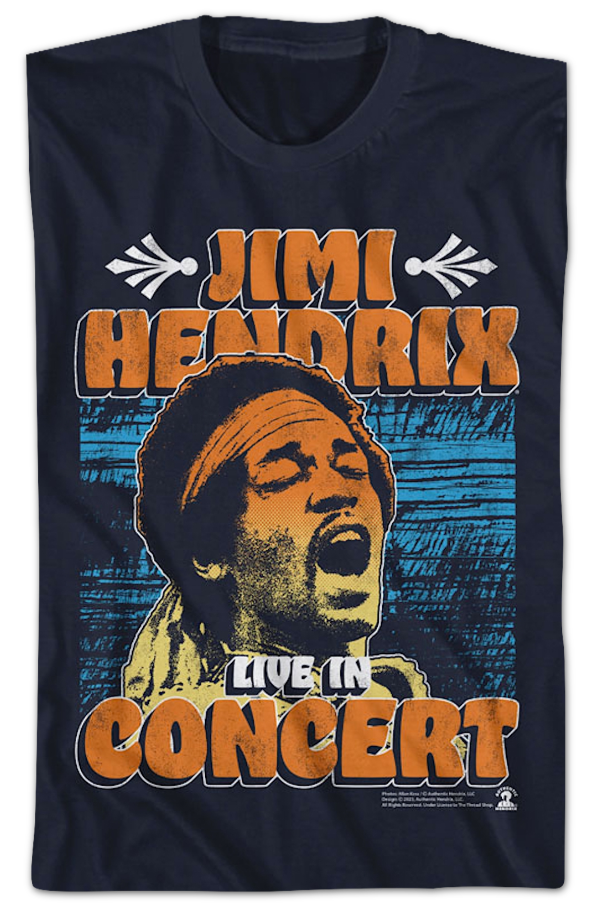 Live In Concert Jimi Hendrix T-Shirt Hoodie, Sweatshirt | CiraTrend.com (Image 2)