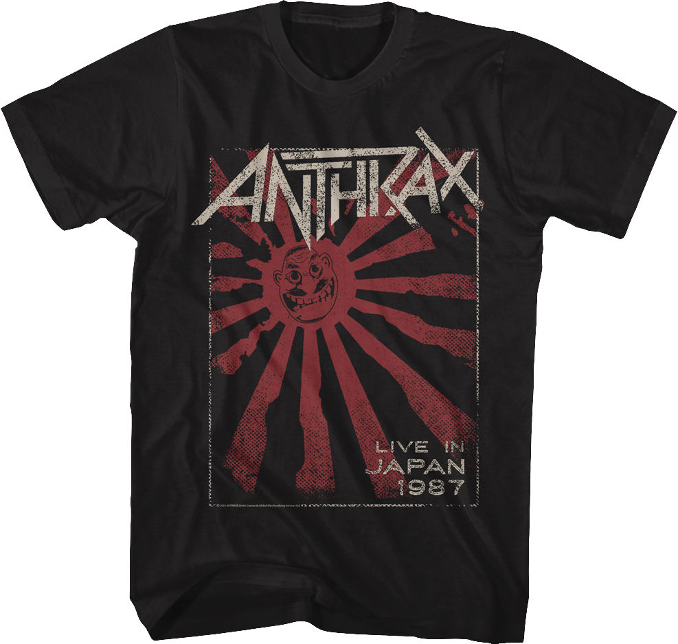 Live Japan Anthrax T-Shirts, Hoodie, Sweatshirt
