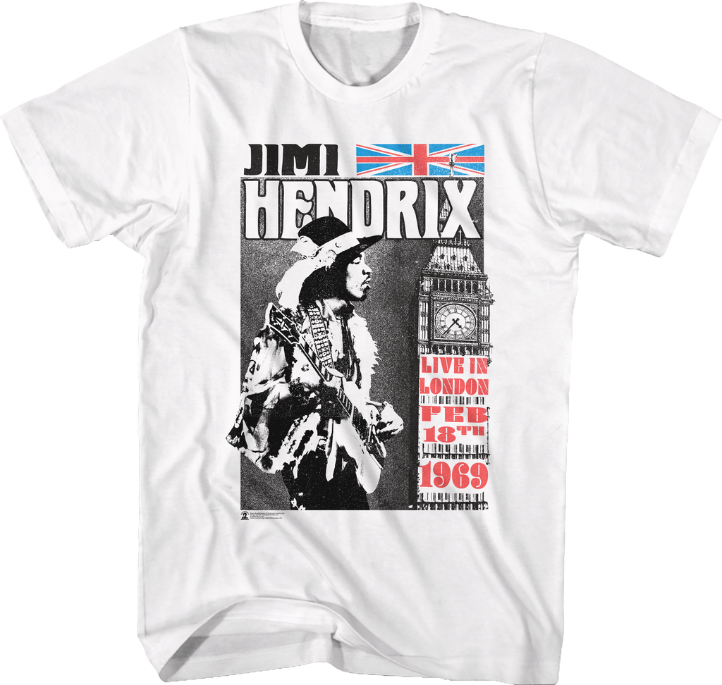 Live London Jimi Hendrix T-Shirts, Hoodie, Sweatshirt