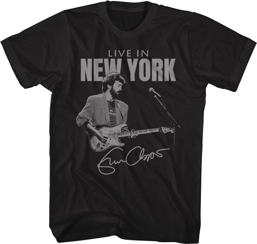 Live New York Eric Clapton T-Shirts, Hoodie, Sweatshirt
