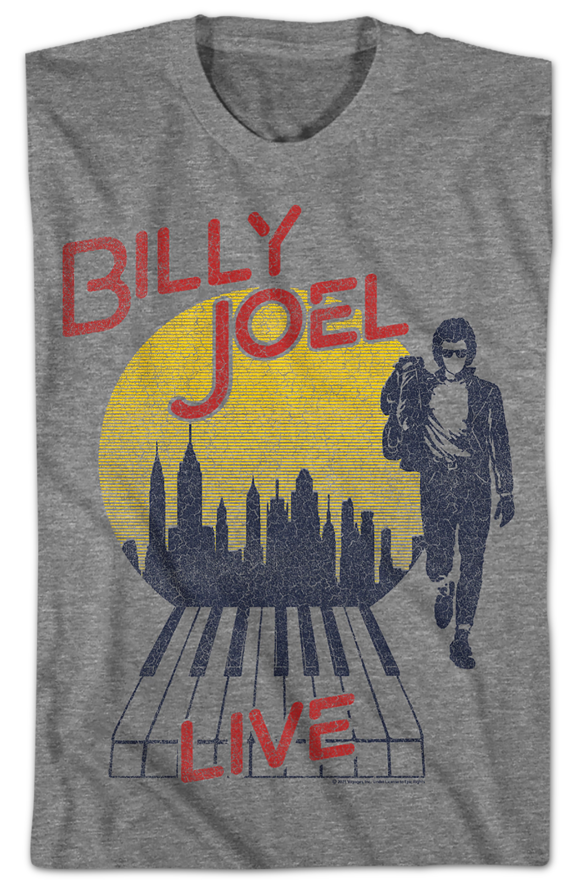 Live Silhouette Billy Joel T-Shirts, Hoodie, Sweatshirt