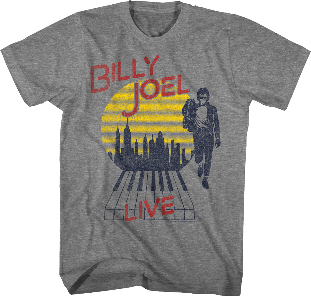 Live Silhouette Billy Joel T-Shirts, Hoodie, Sweatshirt