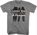 Livin' On A Prayer Bon Jovi T-Shirt Hoodie, Sweatshirt | CiraTrend.com (Image 1)