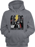Living Easy Living Free ACDC Hoodie T-Shirts, Sweatshirt | CiraTrend.com