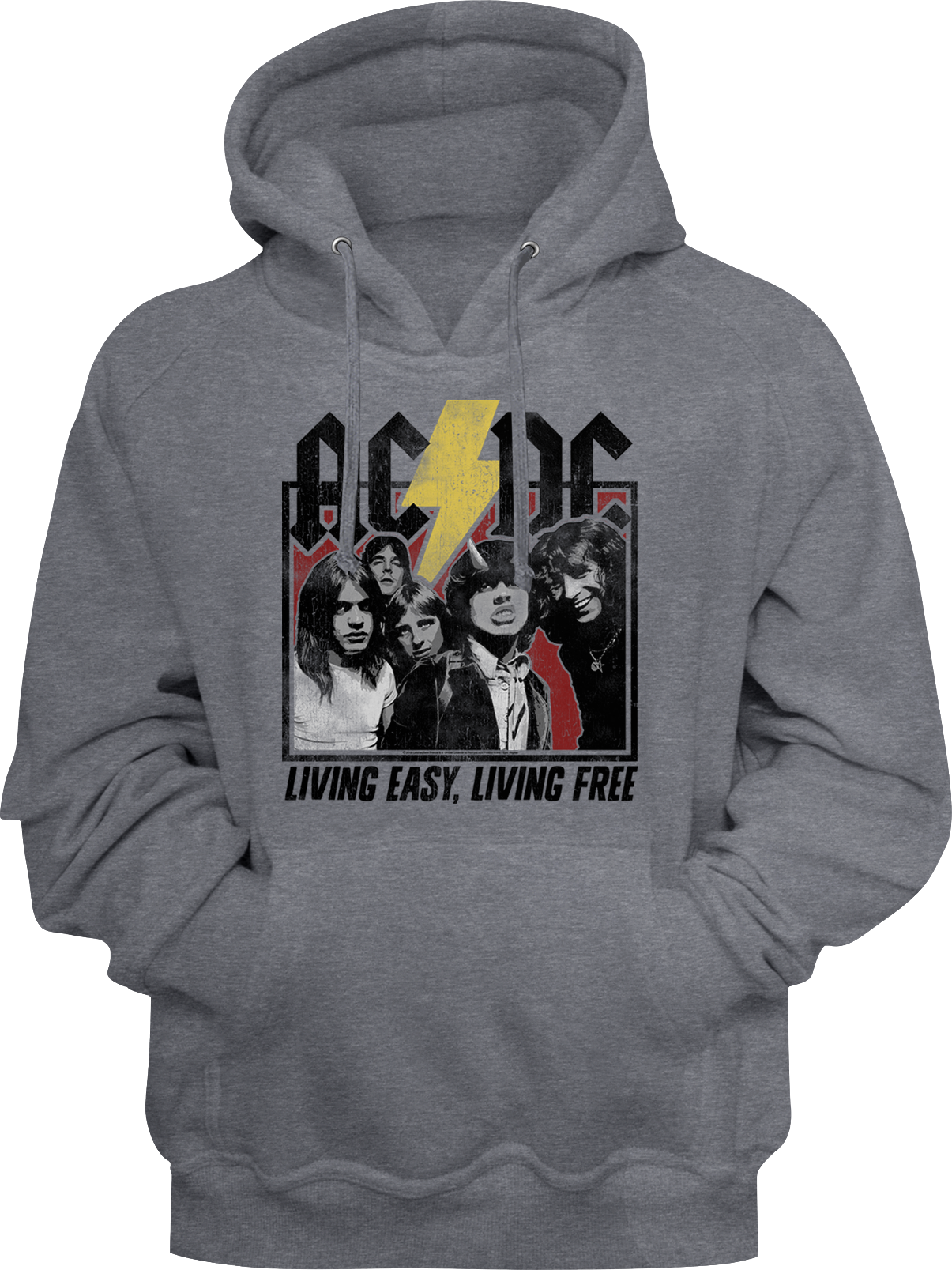Living Easy Living Free ACDC Hoodie T-Shirts, Sweatshirt | CiraTrend.com