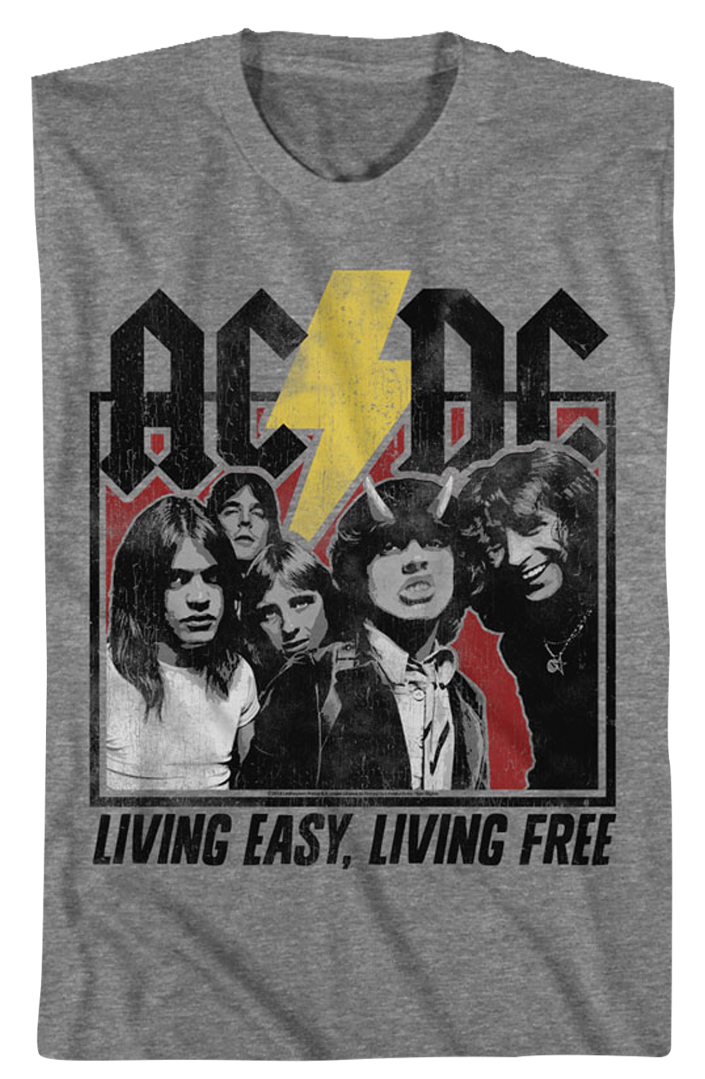 Living Easy Living Free ACDC T-Shirt Hoodie, Sweatshirt | CiraTrend.com (Image 2)