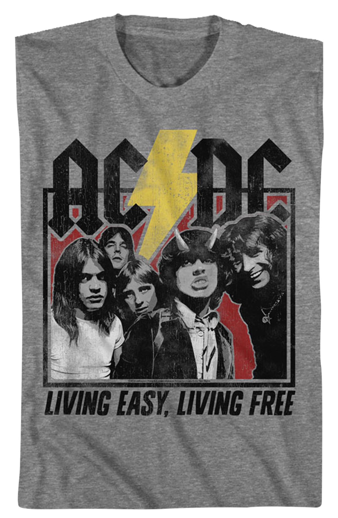 Living Easy Living Free ACDC T-Shirt Hoodie, Sweatshirt | CiraTrend.com (Image 2)