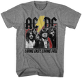 Living Easy Living Free ACDC T-Shirt Hoodie, Sweatshirt | CiraTrend.com (Image 1)