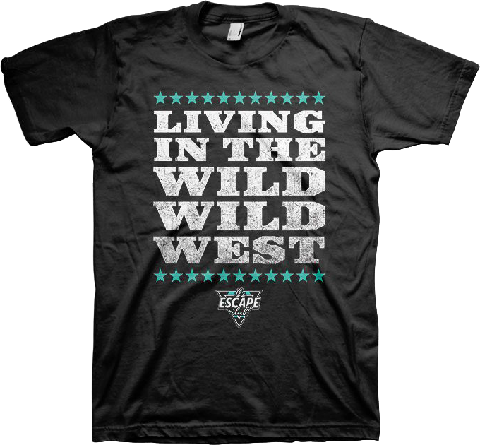 Living In The Wild Wild West Escape Club T-Shirt Hoodie, Sweatshirt | CiraTrend.com (Image 1)