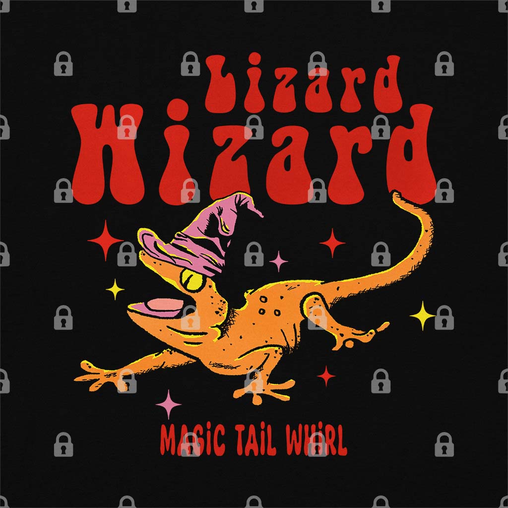 Lizard Wizard T-Shirt Hoodie, Sweatshirt | CiraTrend.com (Image 1)