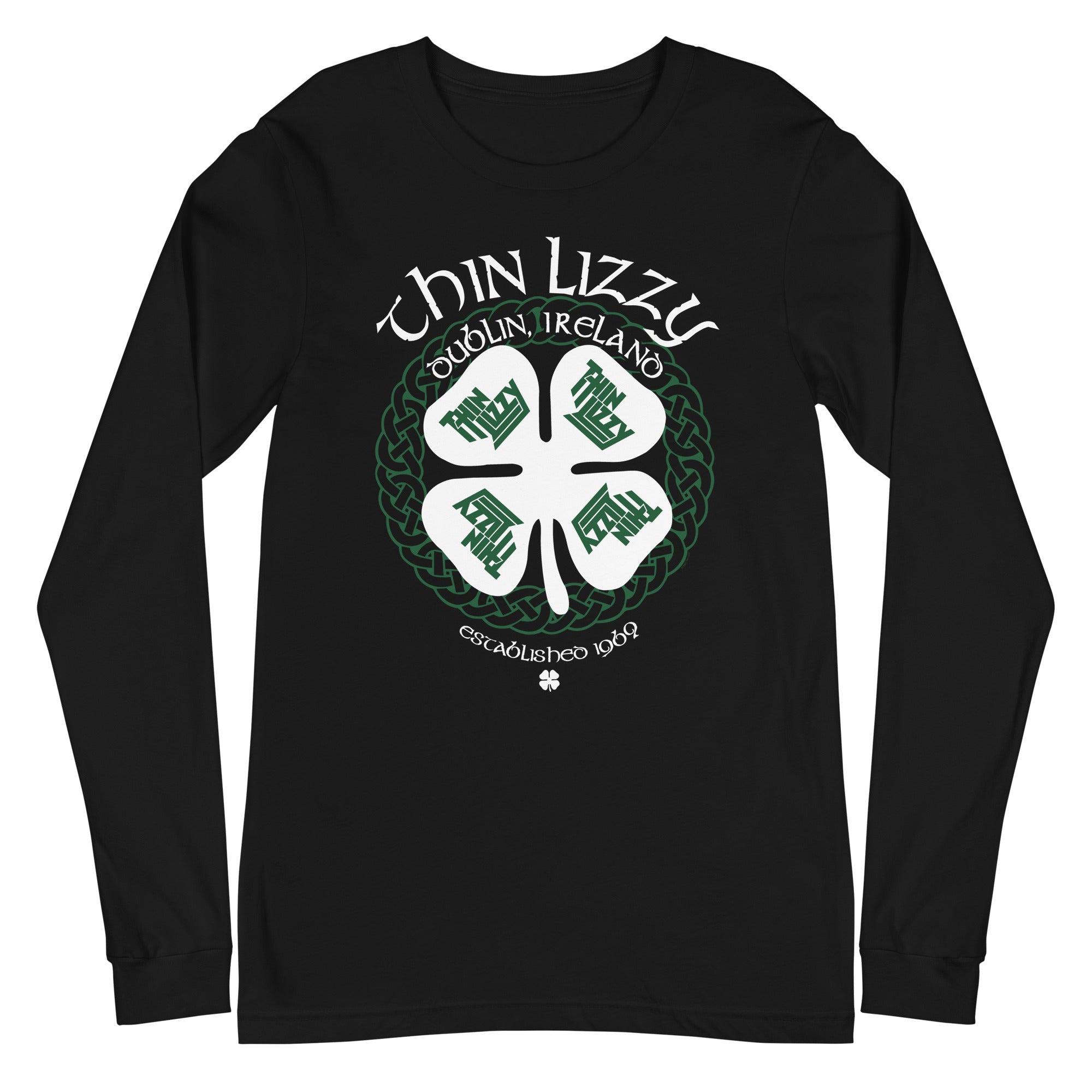 Thin Lizzy - Dublin Long Sleeve T-Shirt Hoodie, Sweatshirt | CiraTrend.com