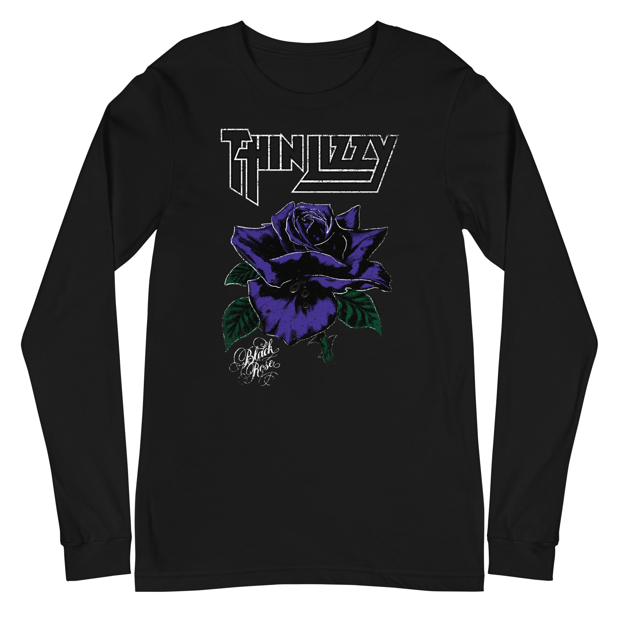 Thin Lizzy - White Outline Long Sleeve T-Shirt Hoodie, Sweatshirt | CiraTrend.com