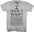 Lloyd Dobler I Don't Want To Sell Anything Eye Chart Say Anything T-Shirt Hoodie, Sweatshirt | CiraTrend.com (Image 1)
