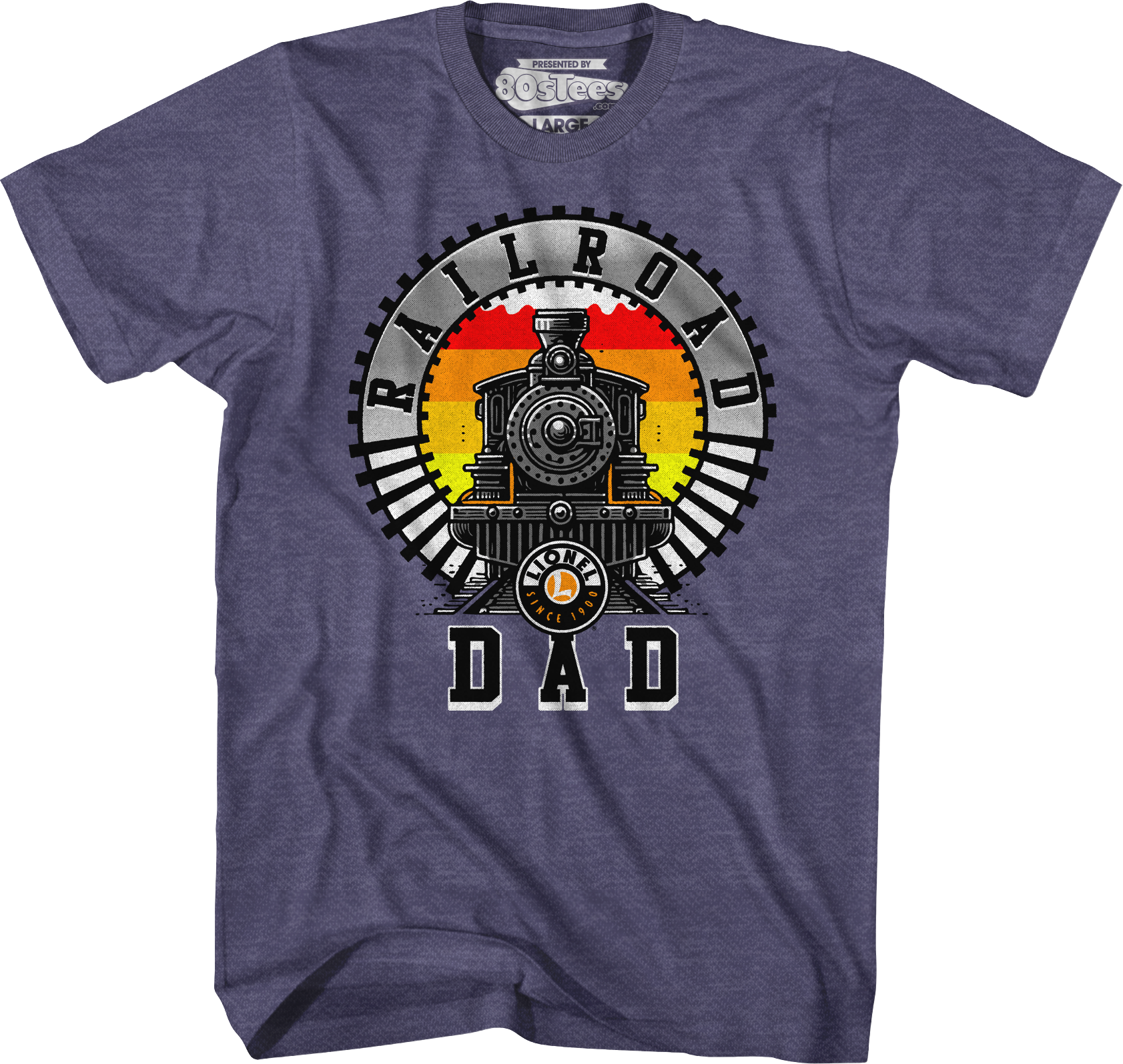 Railroad Dad Lionel Trains T-Shirt Hoodie, Sweatshirt | CiraTrend.com (Image 3)