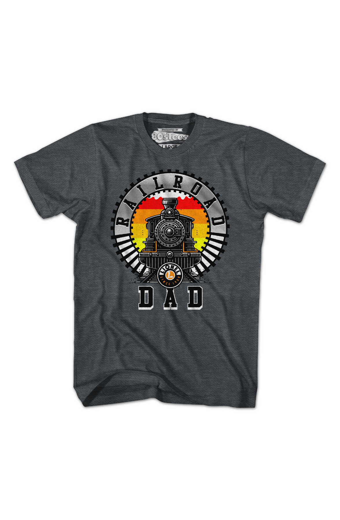 Railroad Dad Lionel Trains T-Shirt Hoodie, Sweatshirt | CiraTrend.com (Image 2)