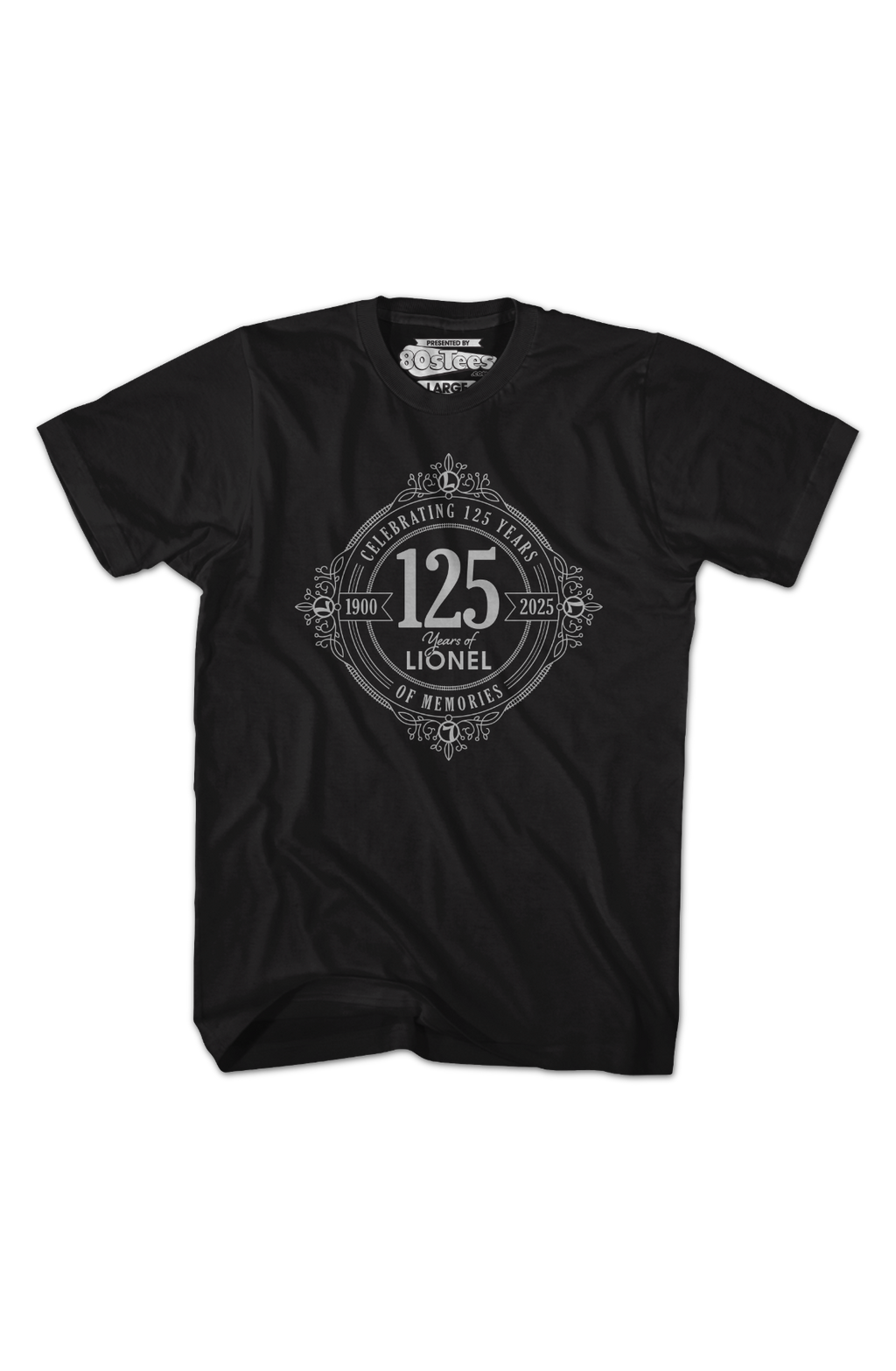 Black Celebrating 125 Years Of Memories Lionel Trains T-Shirt Hoodie, Sweatshirt | CiraTrend.com (Image 2)