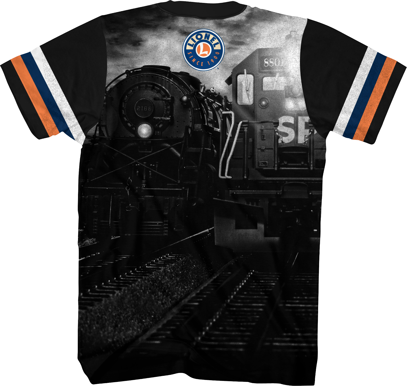 Vintage Stripes Lionel Trains T-Shirt Hoodie, Sweatshirt | CiraTrend.com (Image 3)