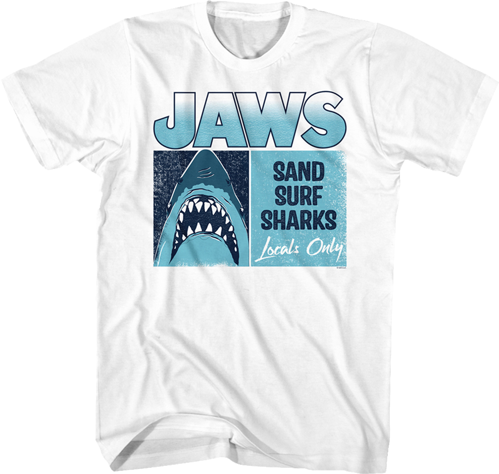 Locals Only Jaws T-Shirts, Hoodie, Sweatshirt