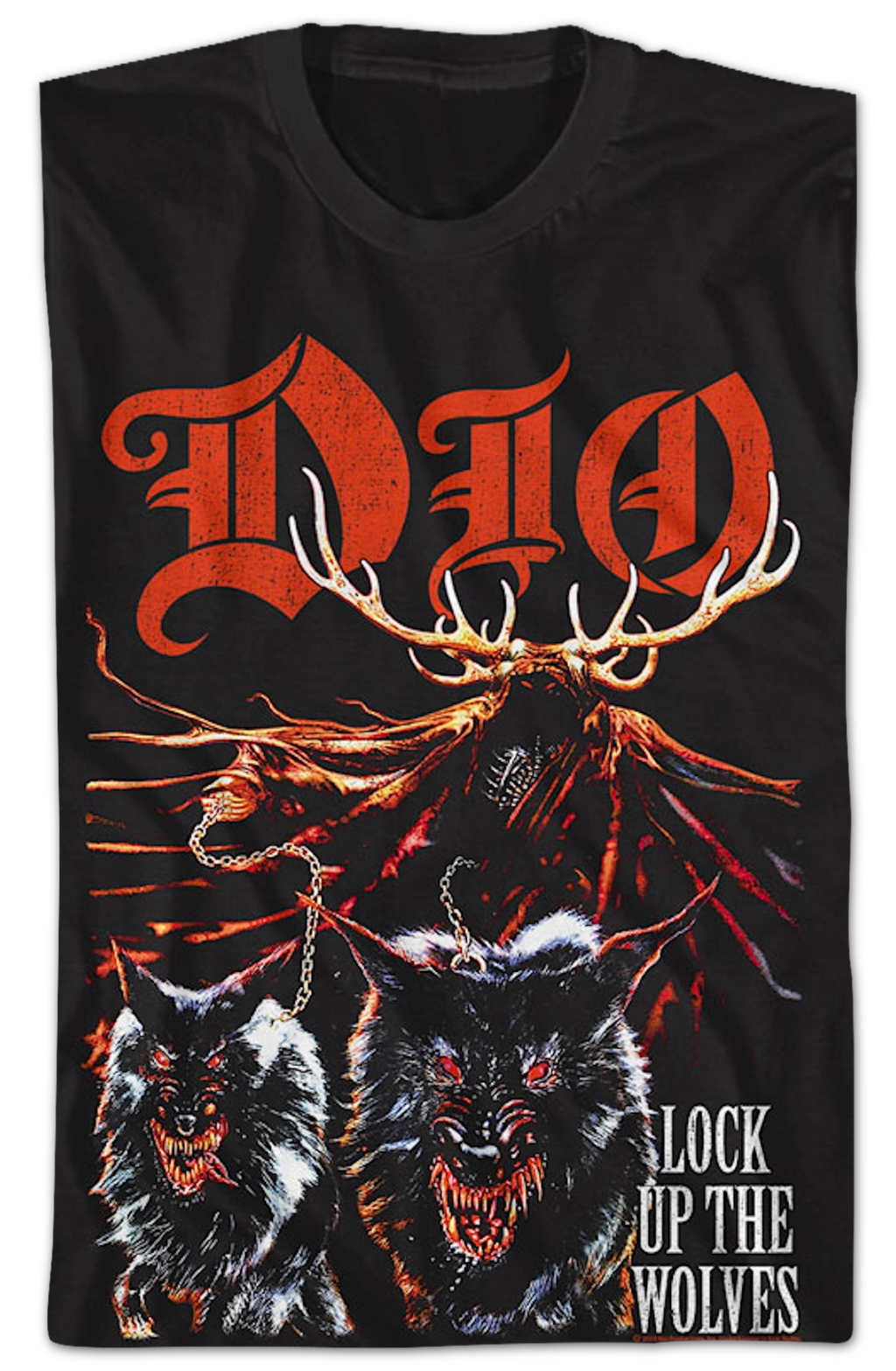Lock Up The Wolves Dio T-Shirt Hoodie, Sweatshirt | CiraTrend.com (Image 2)