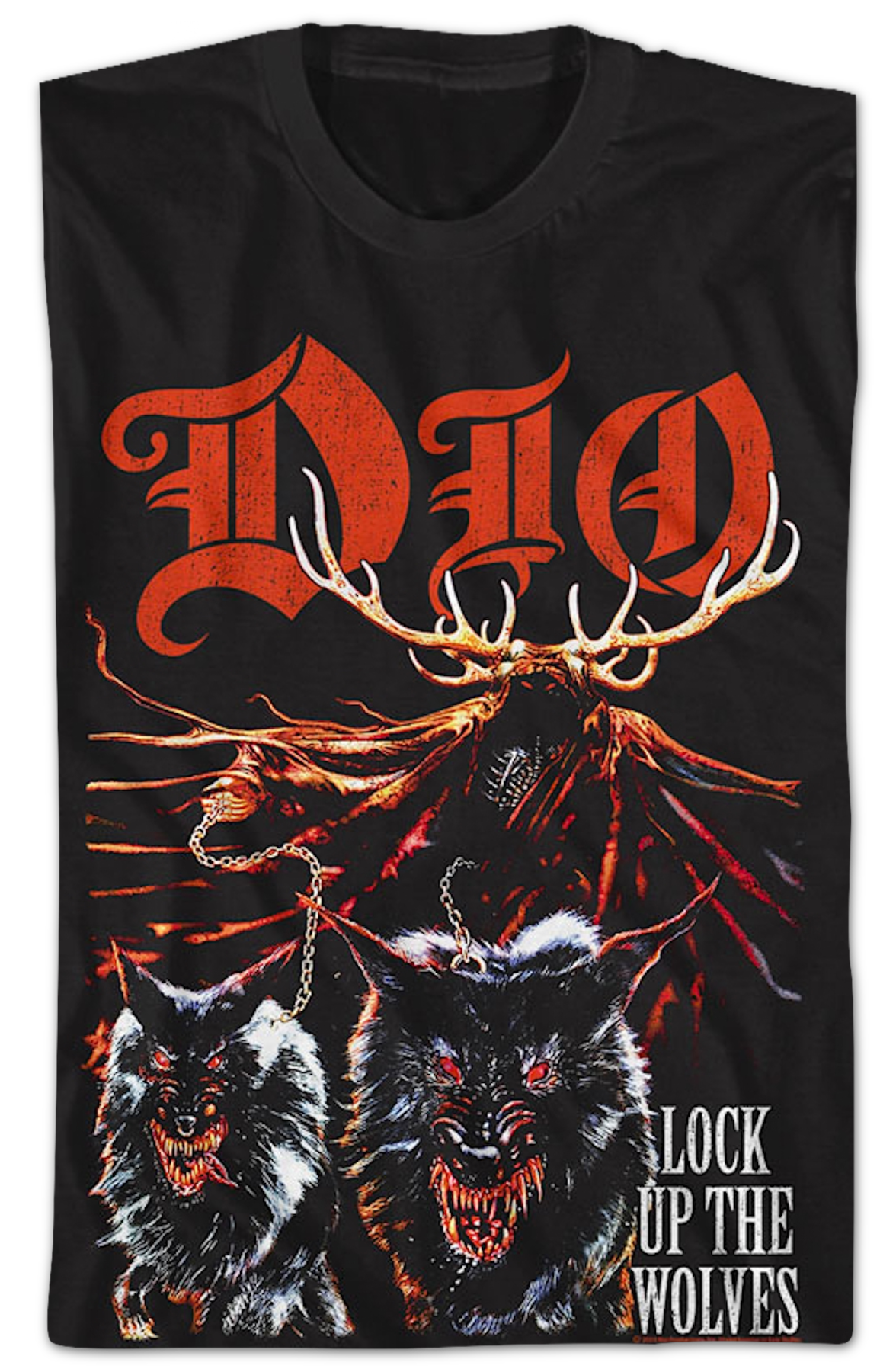 Lock Up The Wolves Dio T-Shirt Hoodie, Sweatshirt | CiraTrend.com (Image 2)