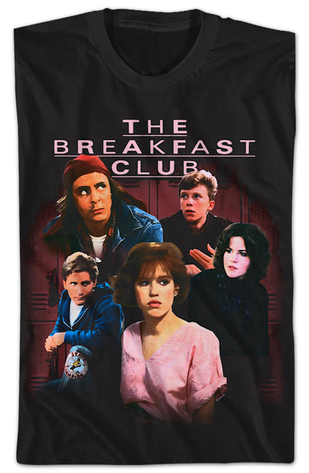 Locker Collage Breakfast Club T-Shirt Hoodie, Sweatshirt | CiraTrend.com (Image 2)