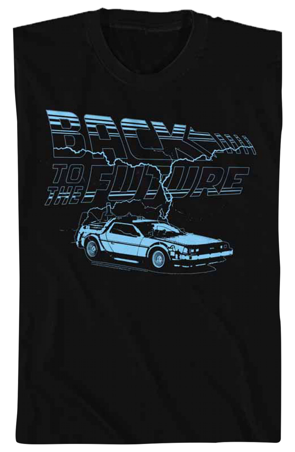 Logo and Lightning Back To The Future T-Shirt Hoodie, Sweatshirt | CiraTrend.com (Image 2)