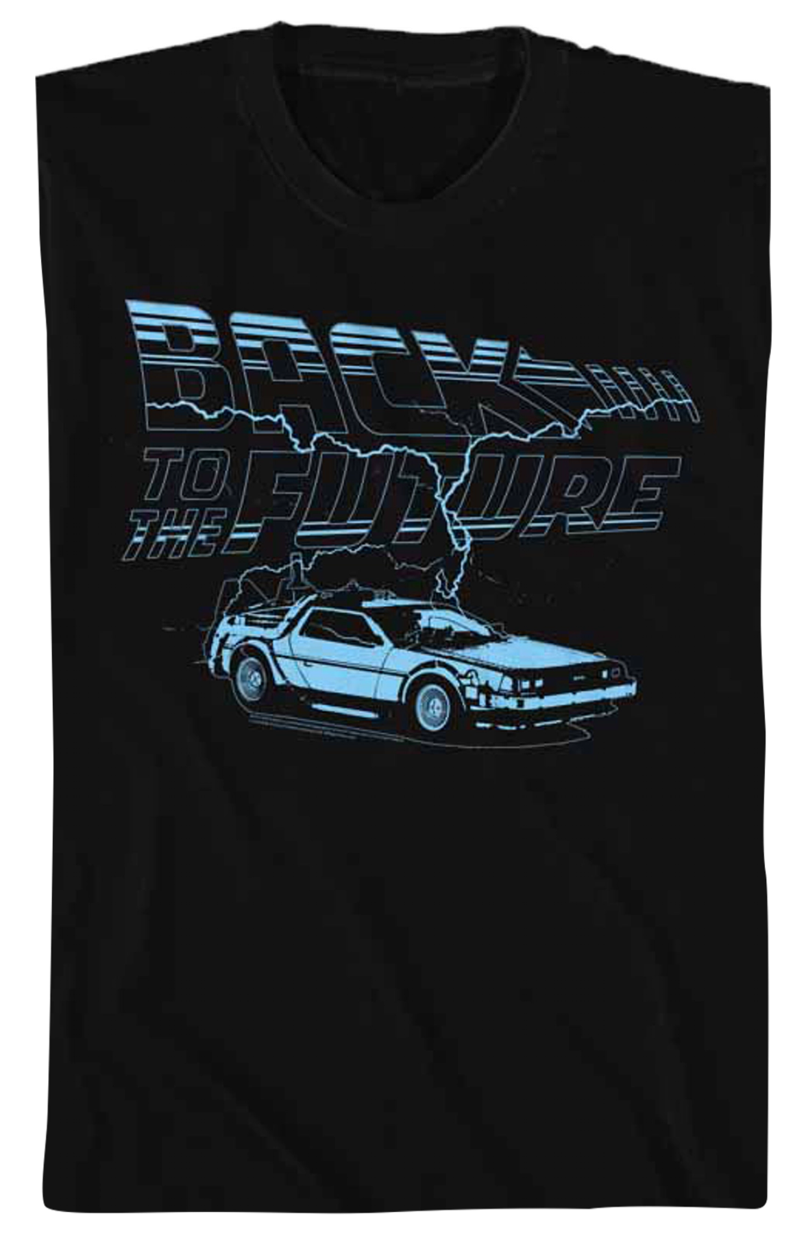 Logo and Lightning Back To The Future T-Shirt Hoodie, Sweatshirt | CiraTrend.com (Image 2)