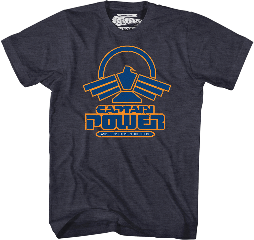 Logo Captain Power and the Soldiers of the Future T-Shirt Hoodie, Sweatshirt | CiraTrend.com (Image 1)