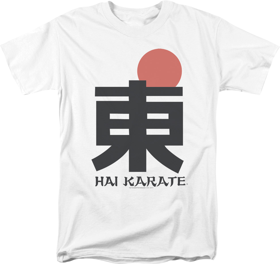 Classic Logo Hai Karate T-Shirt Hoodie, Sweatshirt | CiraTrend.com (Image 1)