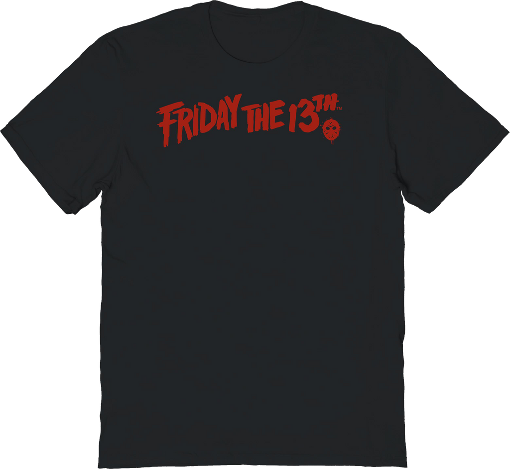 Logo & Hockey Mask Friday The 13th T-Shirt Hoodie, Sweatshirt | CiraTrend.com (Image 1)