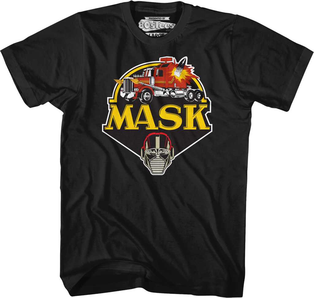 Retro Logo MASK T-Shirt Hoodie, Sweatshirt | CiraTrend.com (Image 1)