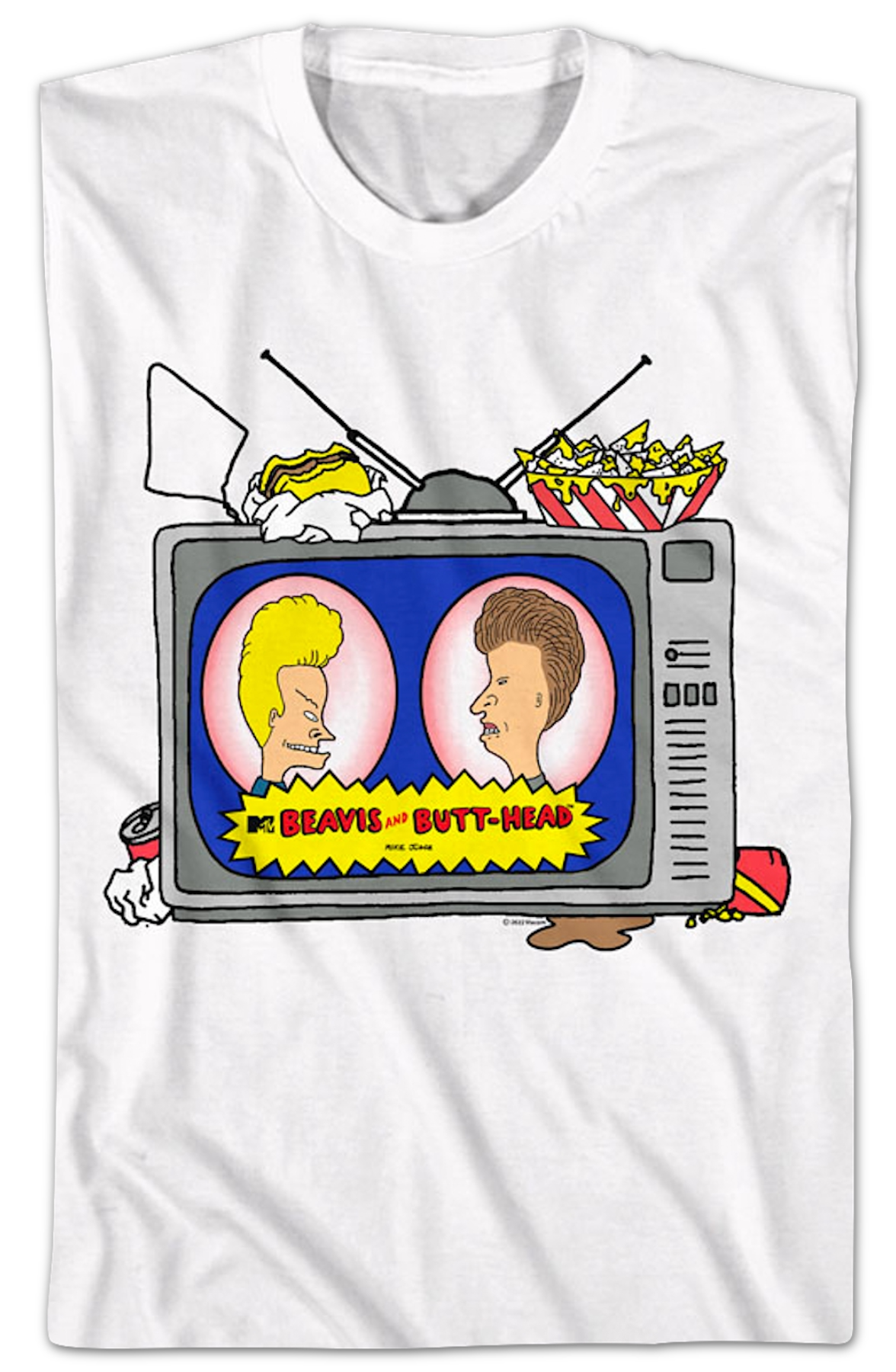 Logo On TV Beavis And Butt-Head T-Shirt Hoodie, Sweatshirt | CiraTrend.com (Image 2)