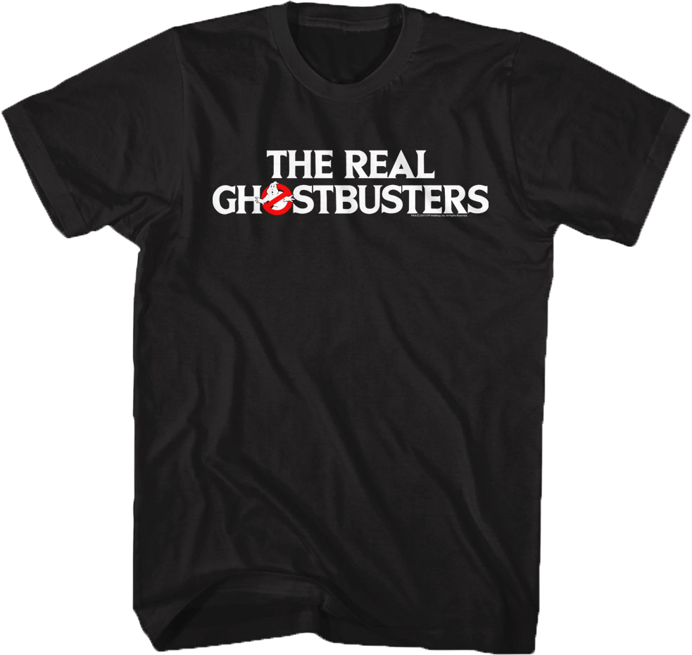 Logo Real Ghostbusters T-Shirt Hoodie, Sweatshirt | CiraTrend.com (Image 1)