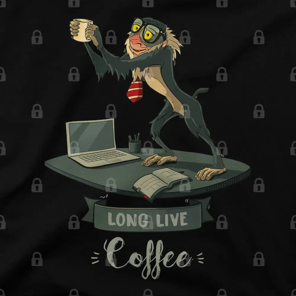 Long Live Coffee T-Shirt Hoodie, Sweatshirt | CiraTrend.com (Image 1)