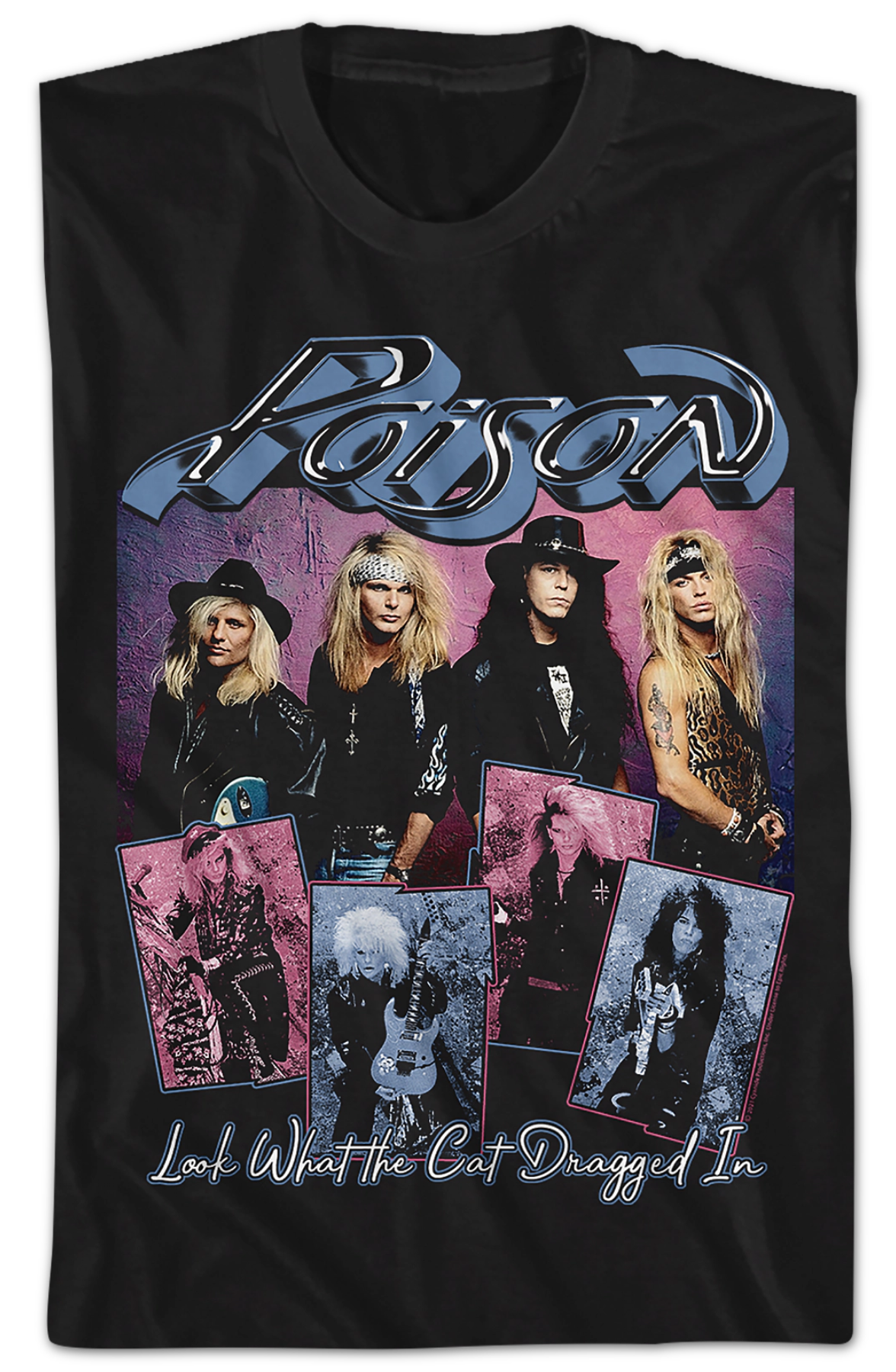 Look What The Cat Dragged In Band Photos Poison T-Shirt Hoodie, Sweatshirt | CiraTrend.com (Image 2)