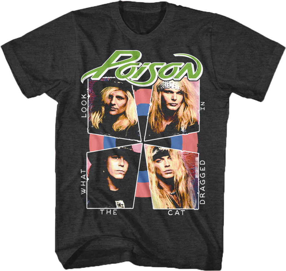 Look What The Cat Dragged In Poison T-Shirt Hoodie, Sweatshirt | CiraTrend.com (Image 1)