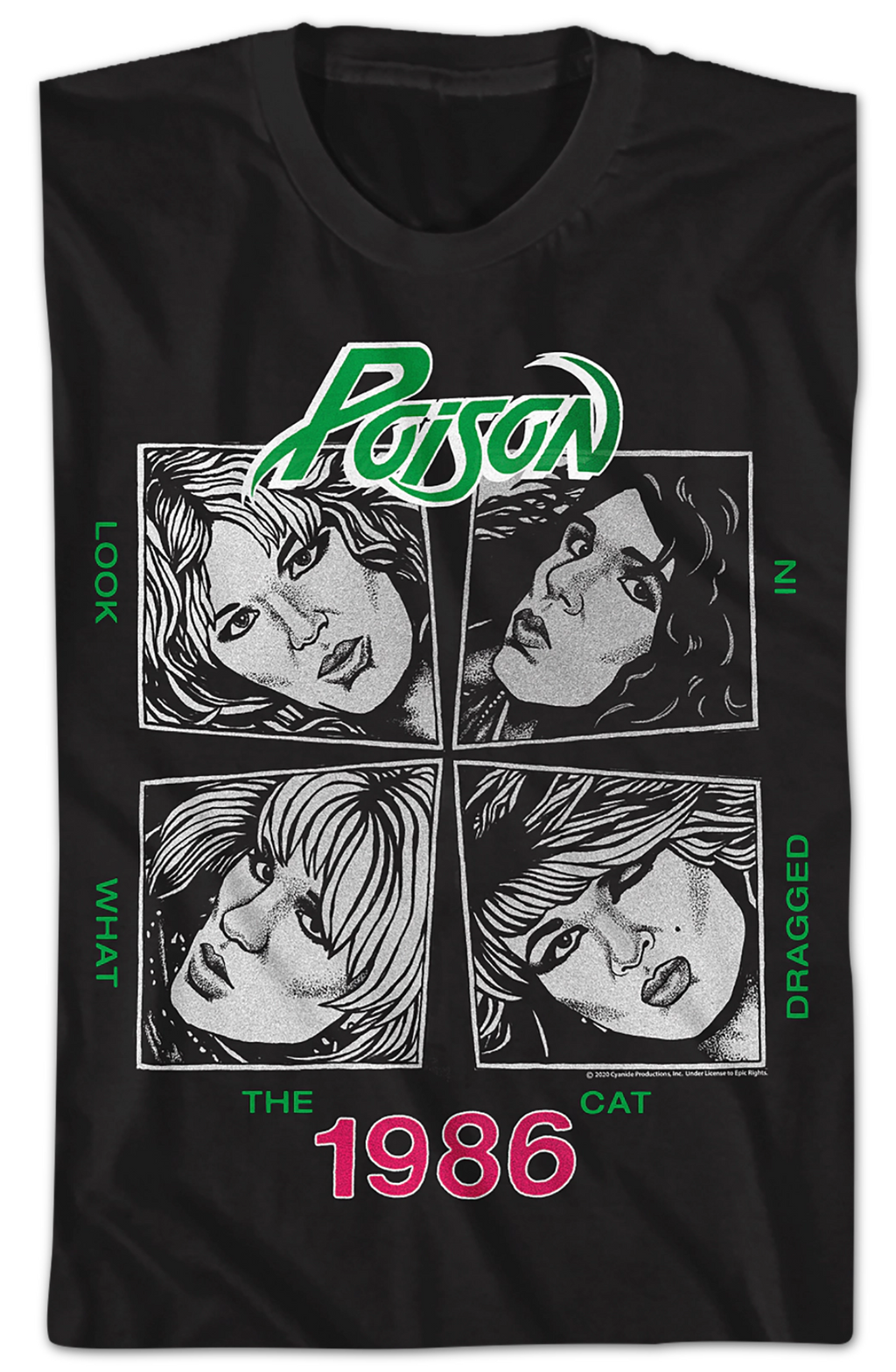 Look What The Cat Dragged In Sketch Poison T-Shirt Hoodie, Sweatshirt | CiraTrend.com (Image 2)