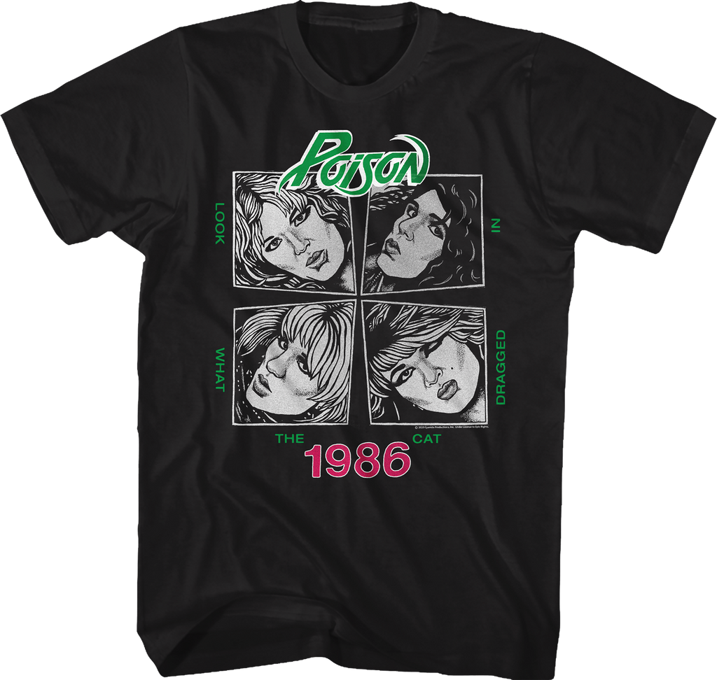 Look What The Cat Dragged In Sketch Poison T-Shirt Hoodie, Sweatshirt | CiraTrend.com (Image 1)