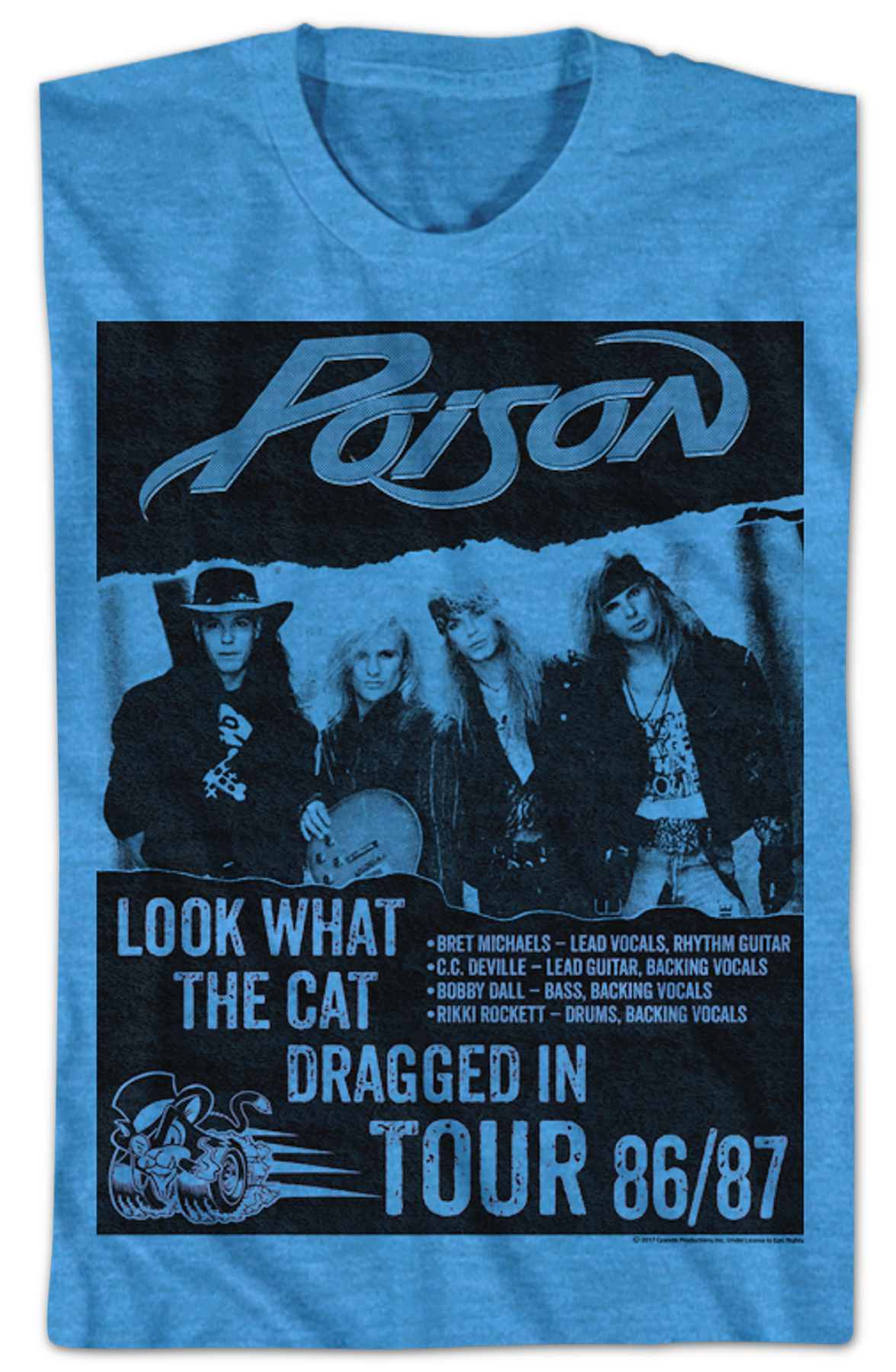 Look What The Cat Dragged In Tour Poison T-Shirt Hoodie, Sweatshirt | CiraTrend.com (Image 2)