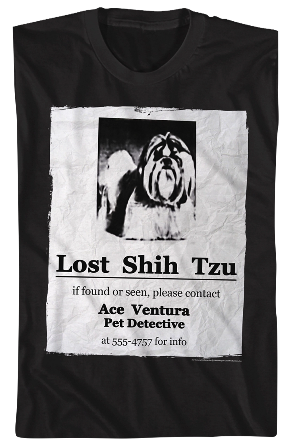 Lost Shih Tzu Ace Ventura T-Shirt Hoodie, Sweatshirt | CiraTrend.com (Image 2)