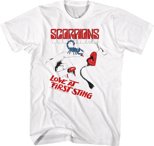 Retro Love At First Sting Scorpions T-Shirt