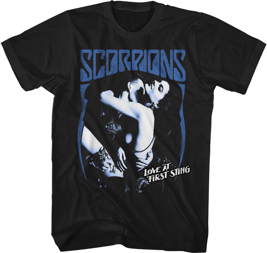 Love At First Sting Scorpions T-Shirt Hoodie, Sweatshirt | CiraTrend.com (Image 1)