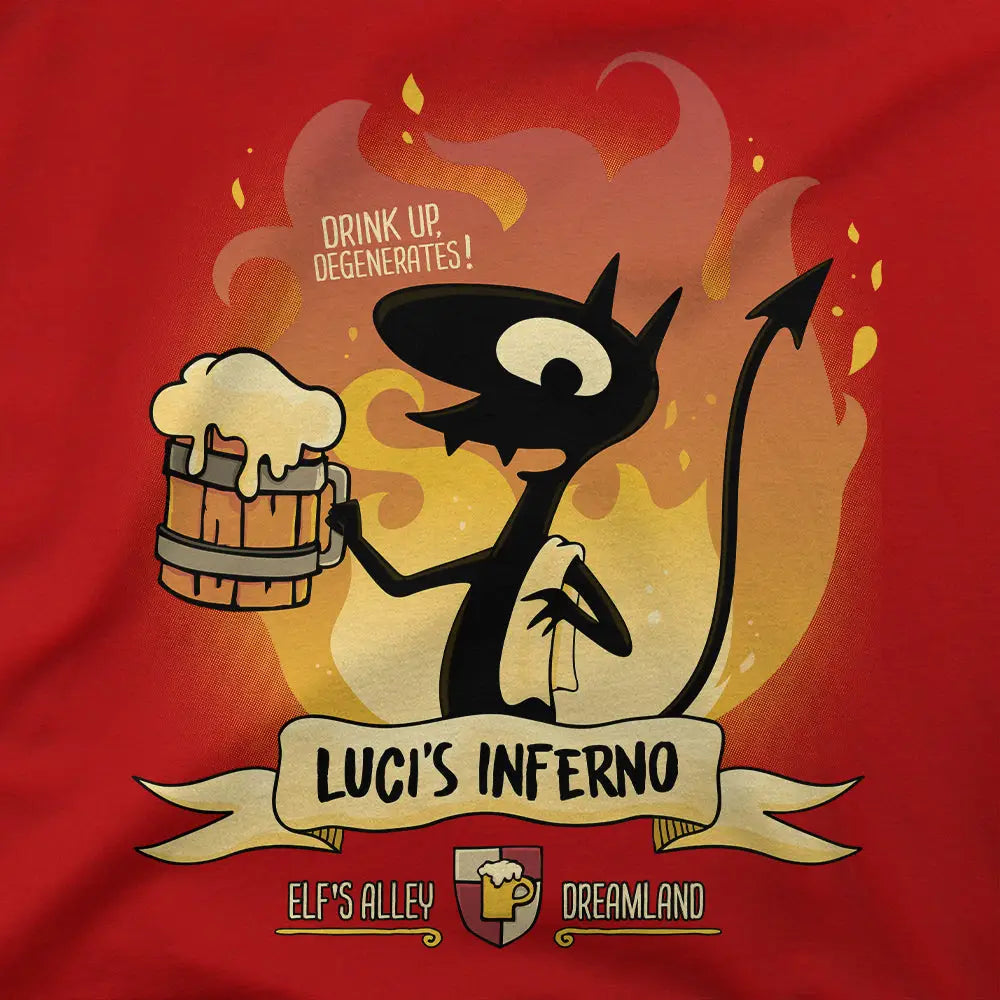Luci's Inferno T-Shirt Hoodie, Sweatshirt | CiraTrend.com (Image 4)